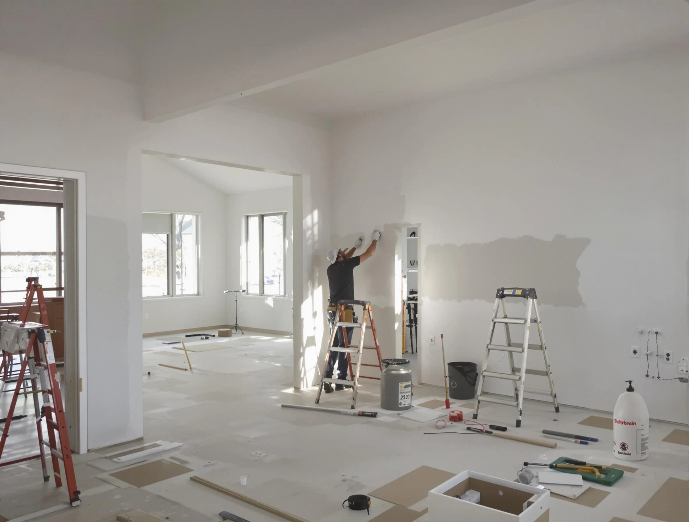 Detailed drywall installation with Brecksville House Painters in Brecksville