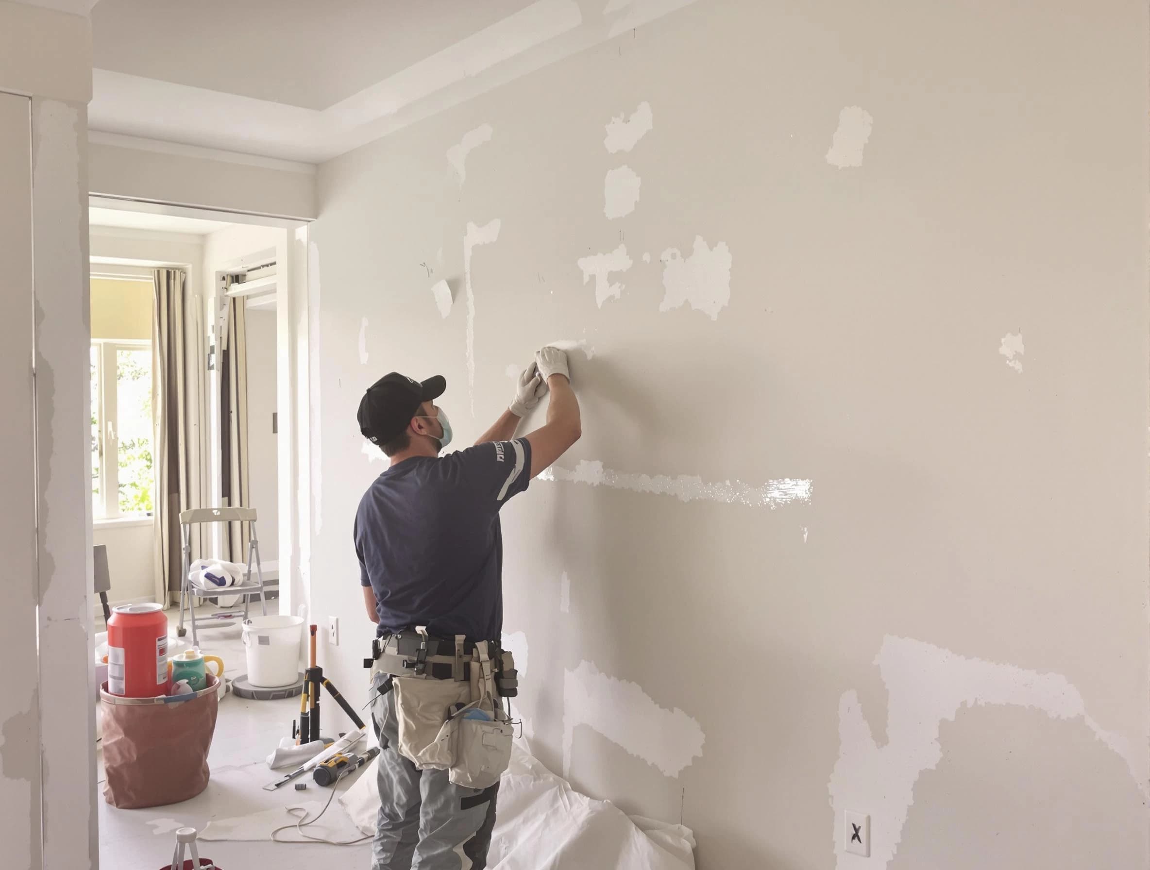 Taping and mudding service by Brecksville House Painters in Brecksville