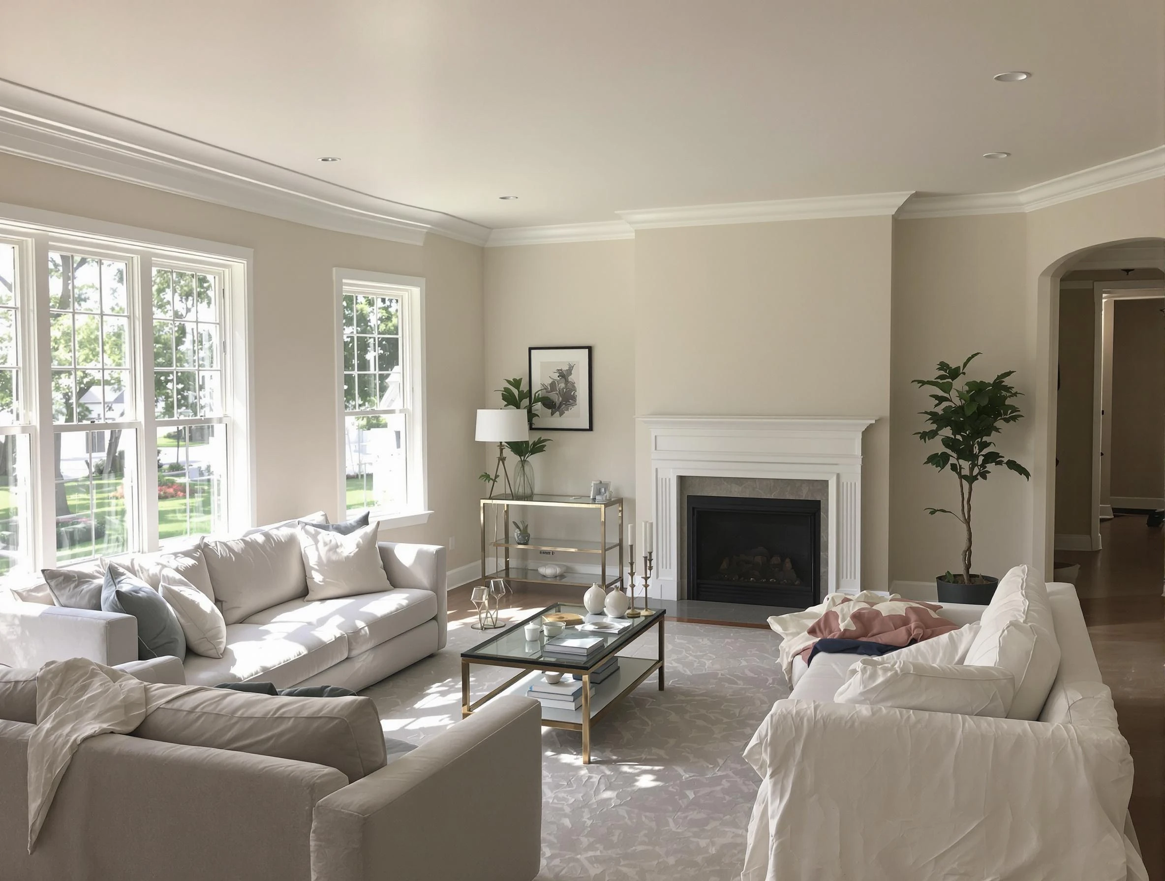 Interior painting by Brecksville House Painters experts in Brecksville, OH